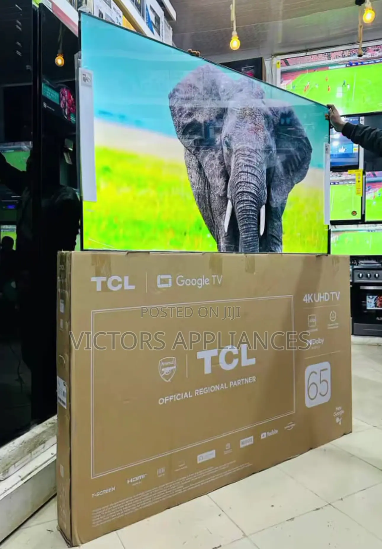 65inches TCL HDR Smart Tv