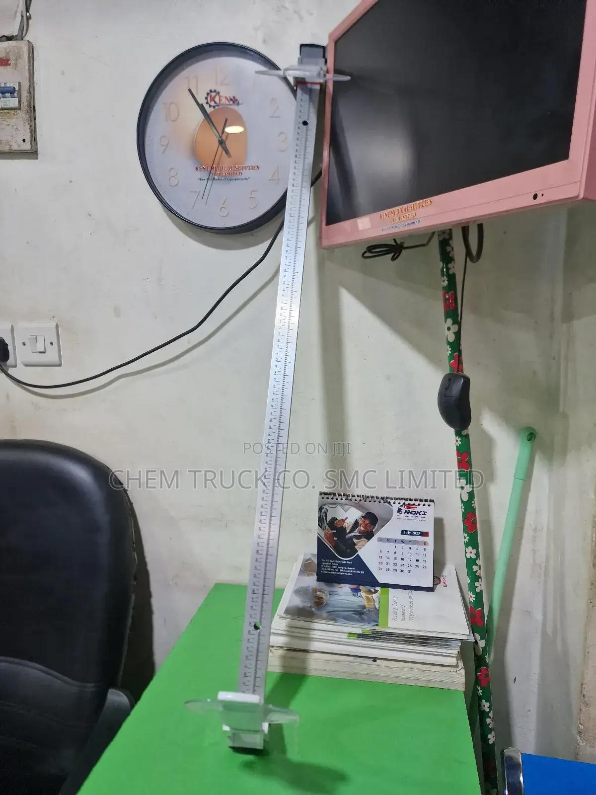 Wall Mount Height Ruler