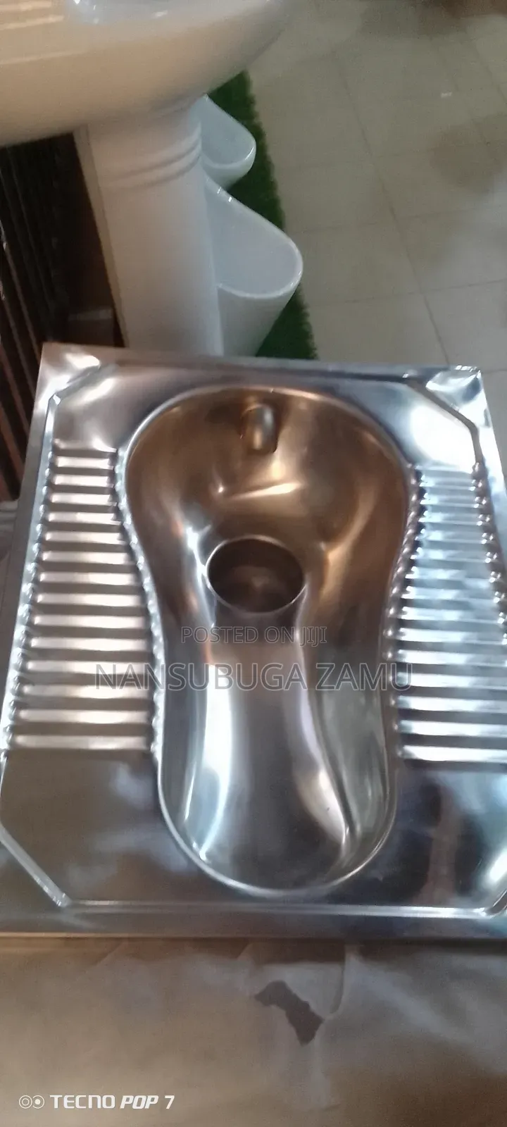Metallic Squatting Pan