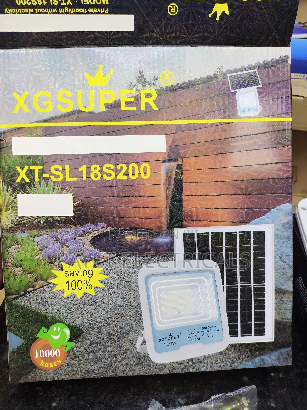 100watts Classic Solar Flood Light