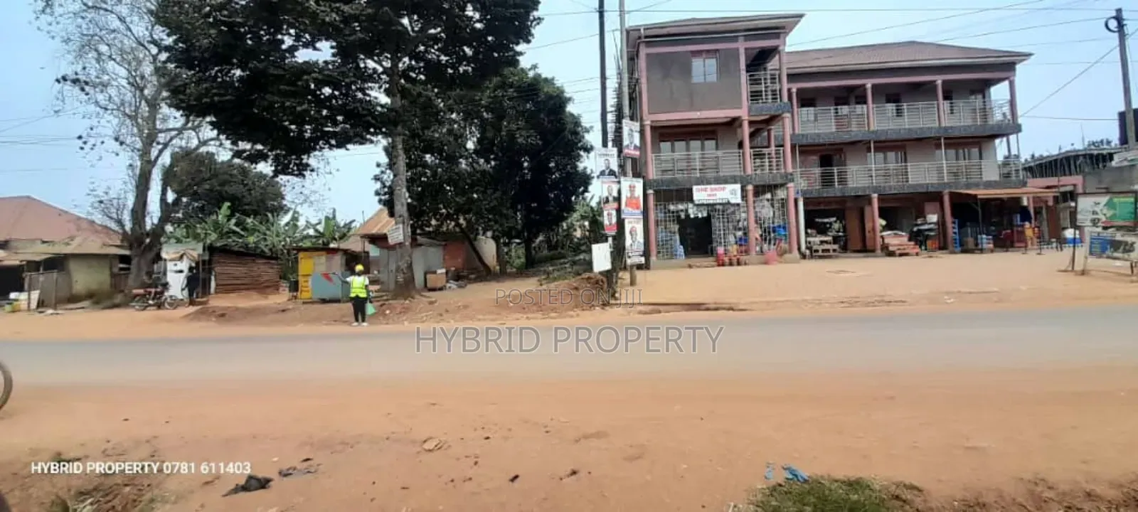 Commercial Plot For Sale In Wakiso Town Near Wakiso Town Council Hqter