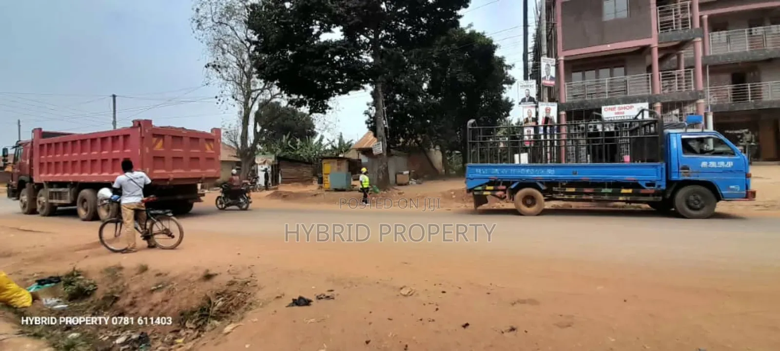 Commercial Plot For Sale In Wakiso Town Near Wakiso Town Council Hqter