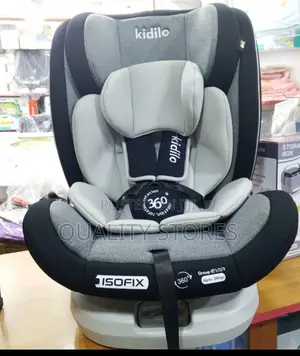 360 Baby Car Seat Gray