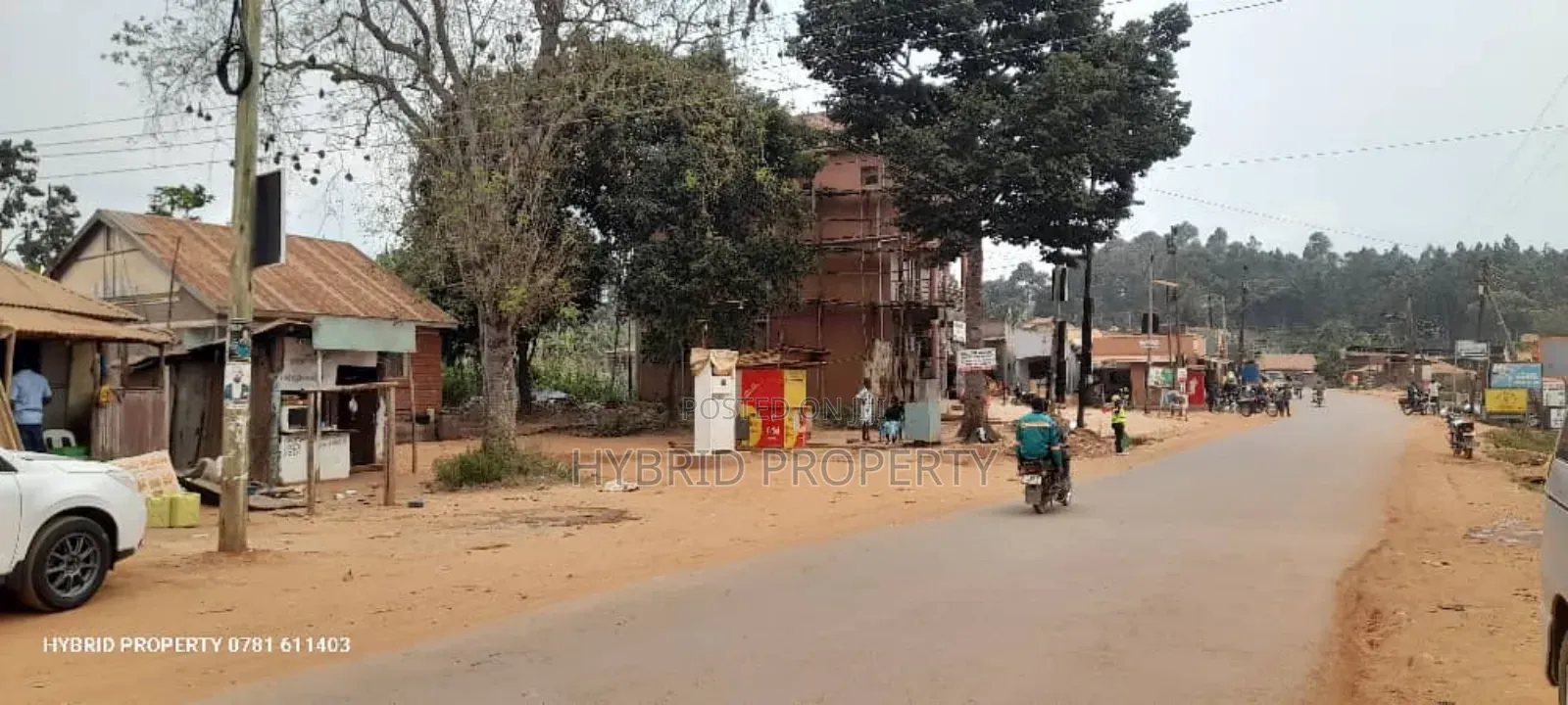 Commercial Plot For Sale In Wakiso Town Near Wakiso Town Council Hqter