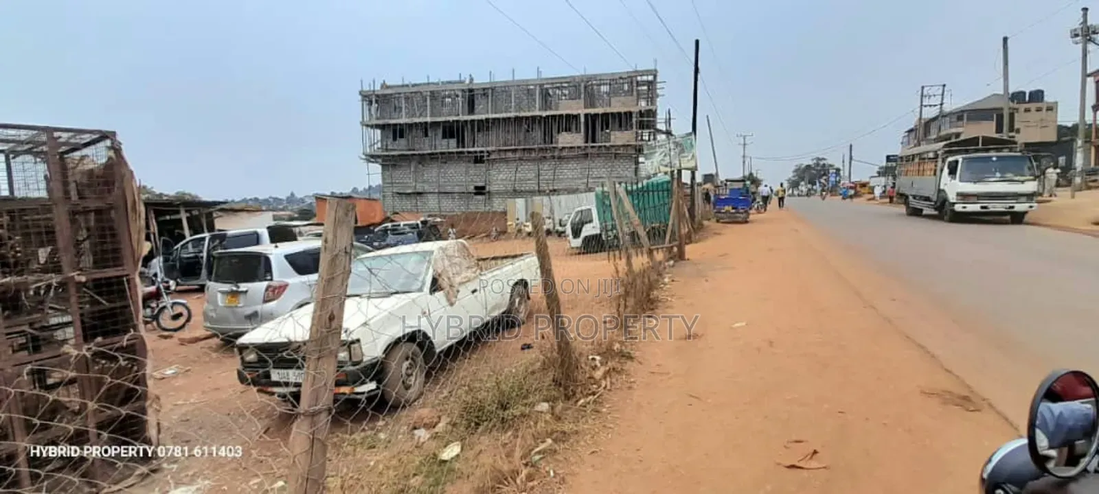 Commercial Plot for Sale in Wakiso Town Near Wakiso District H'qtrs Ii