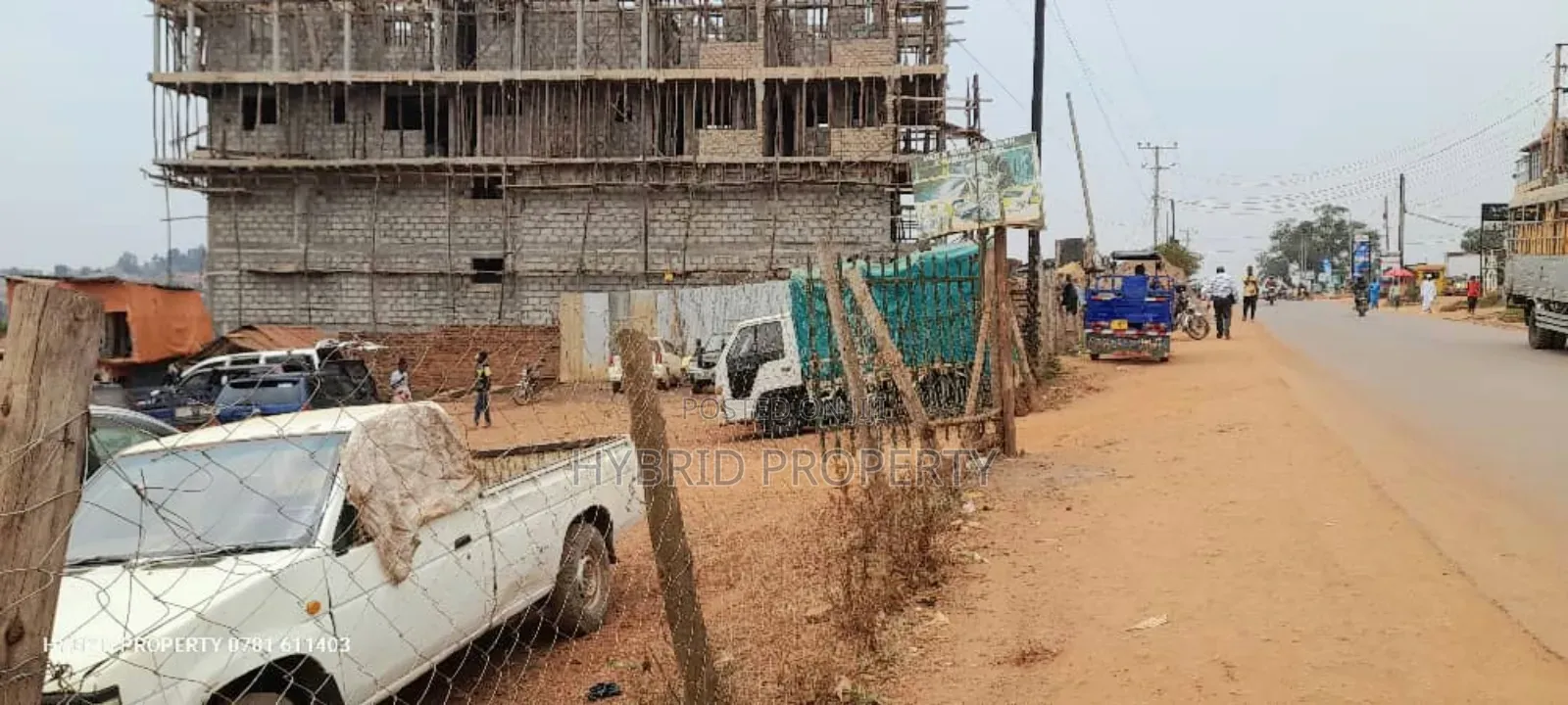 Commercial Plot for Sale in Wakiso Town Near Wakiso District H'qtrs Ii