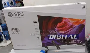 SPJ 43-Inch FHD Digital Led Tv-Full Hd 1080p Resolution With Flameless