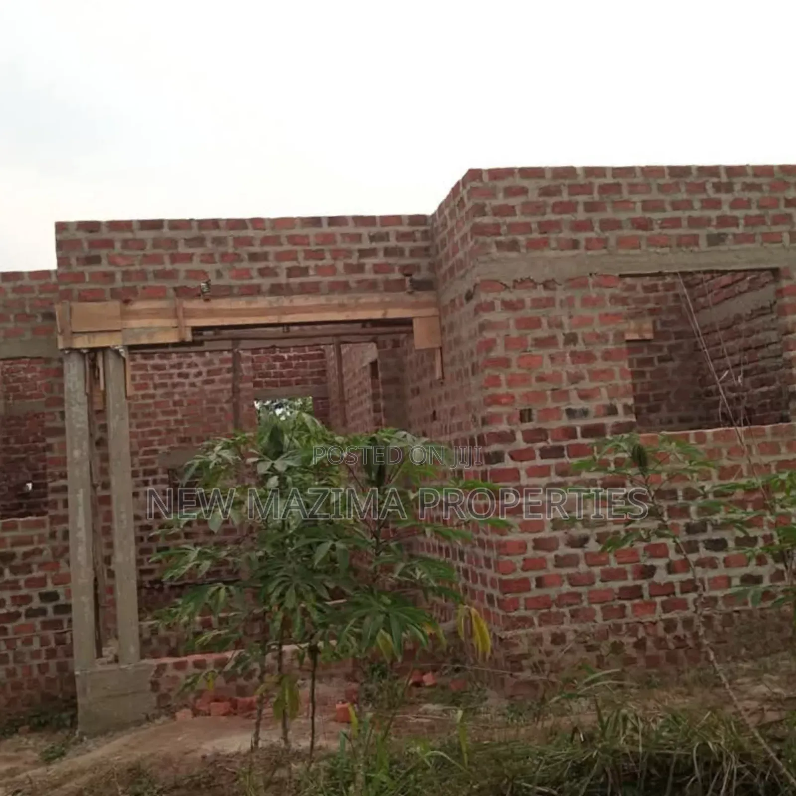 Newly Built Semi Finished Shell Home on Sale Matuga Kitungwa