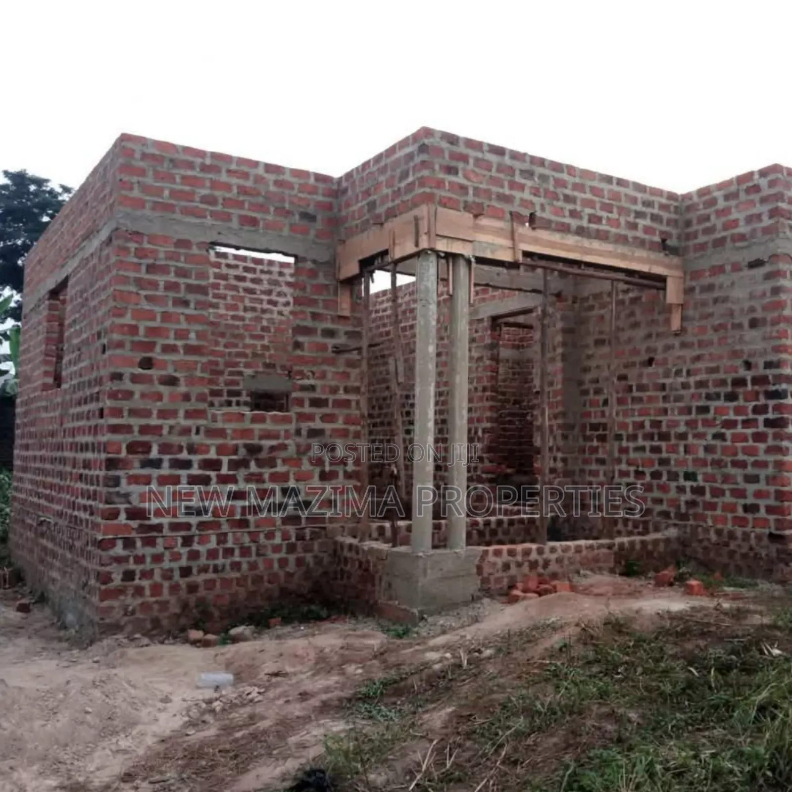 Newly Built Semi Finished Shell Home on Sale Matuga Kitungwa