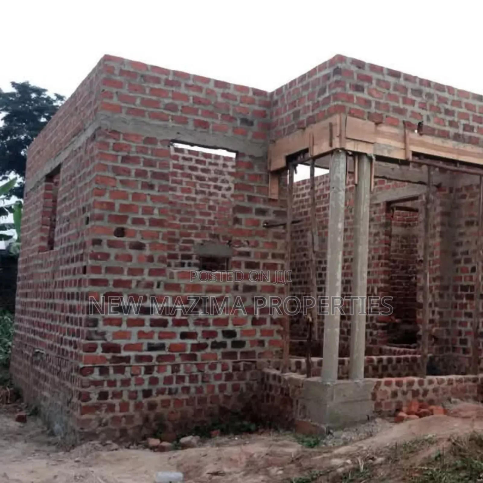Newly Built Semi Finished Shell Home on Sale Matuga Kitungwa