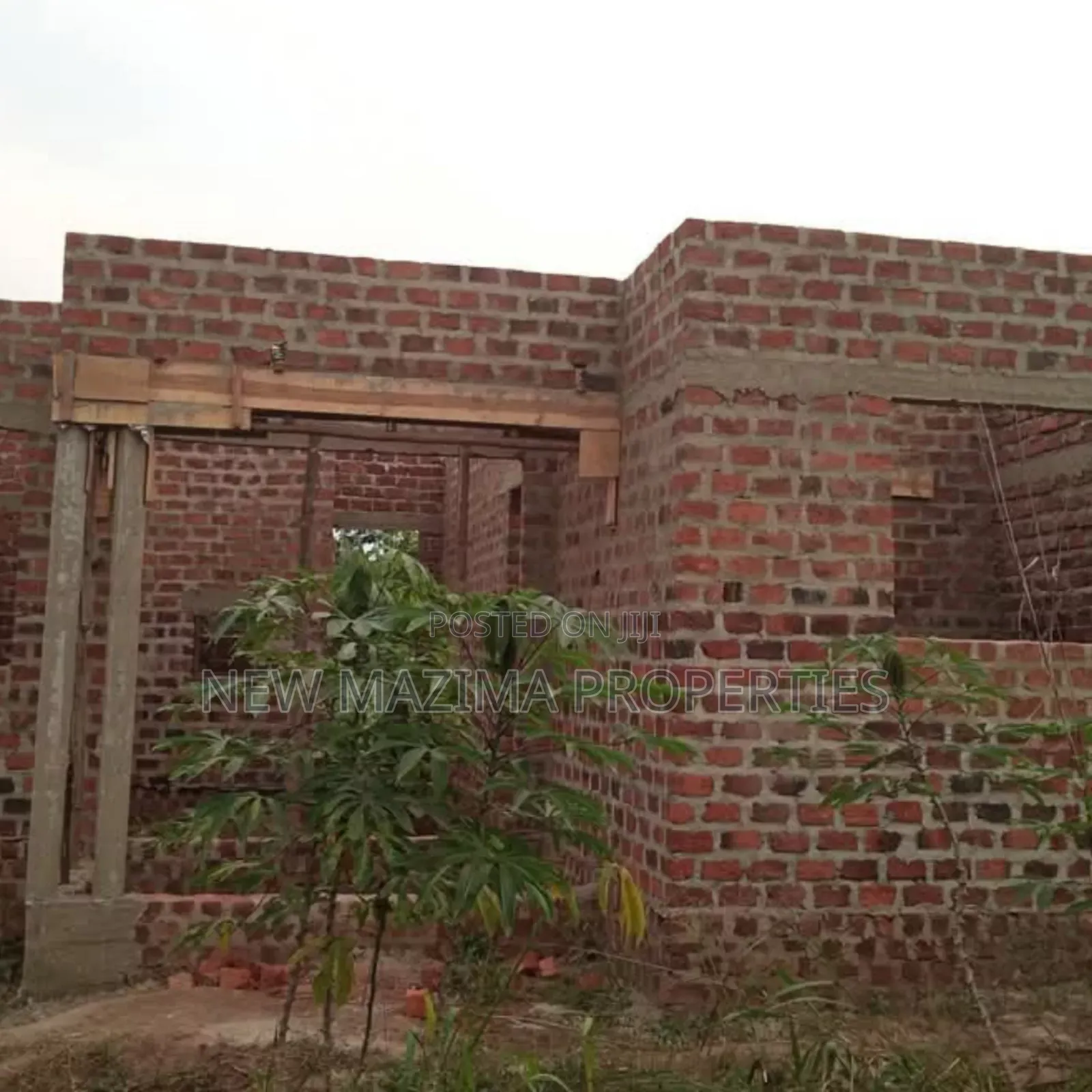 Newly Built Semi Finished Shell Home on Sale Matuga Kitungwa