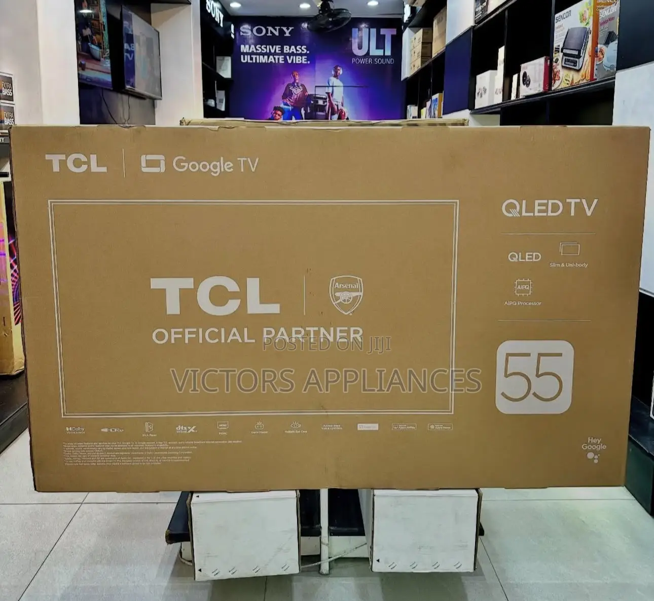 Qled Google Smart Tv 55”