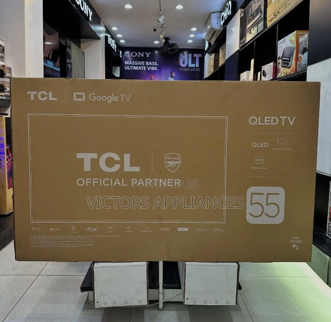 Qled Google Smart Tv 55”