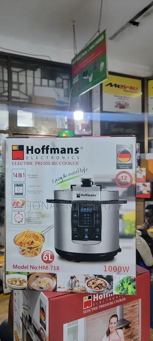 Hoffman Electric Pressure Cooker 6l With Steamer