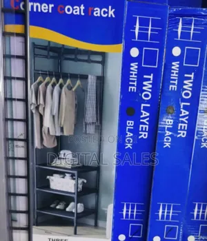 Corner Coat Rack