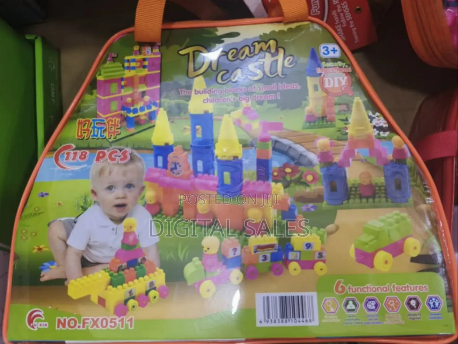 Plastic Kid's Toy Blocks