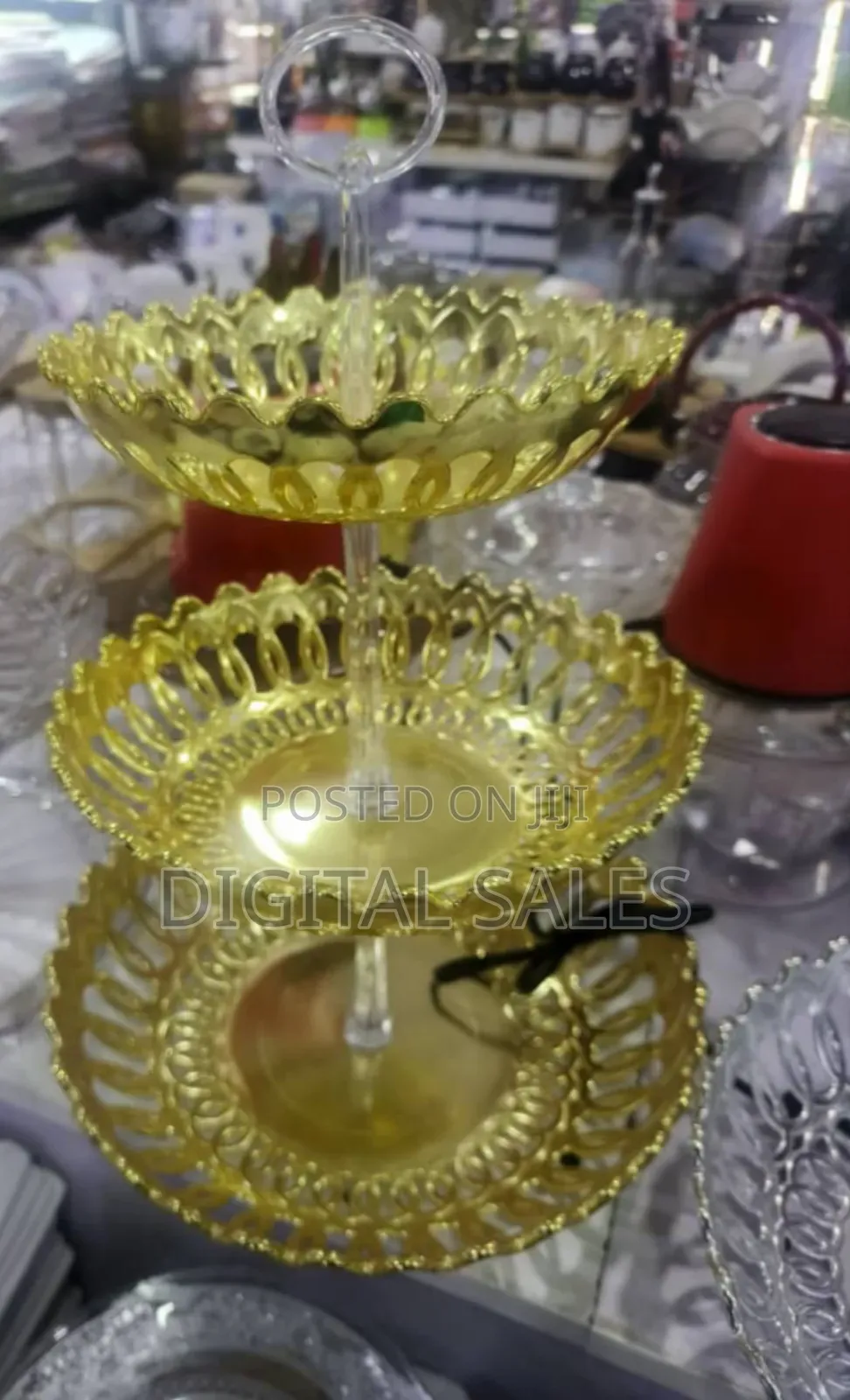 Gold Cupcake Holder
