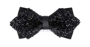 Men's Pre-Tied Diamond Bow Tie Formal Suit Tuxedo Gift