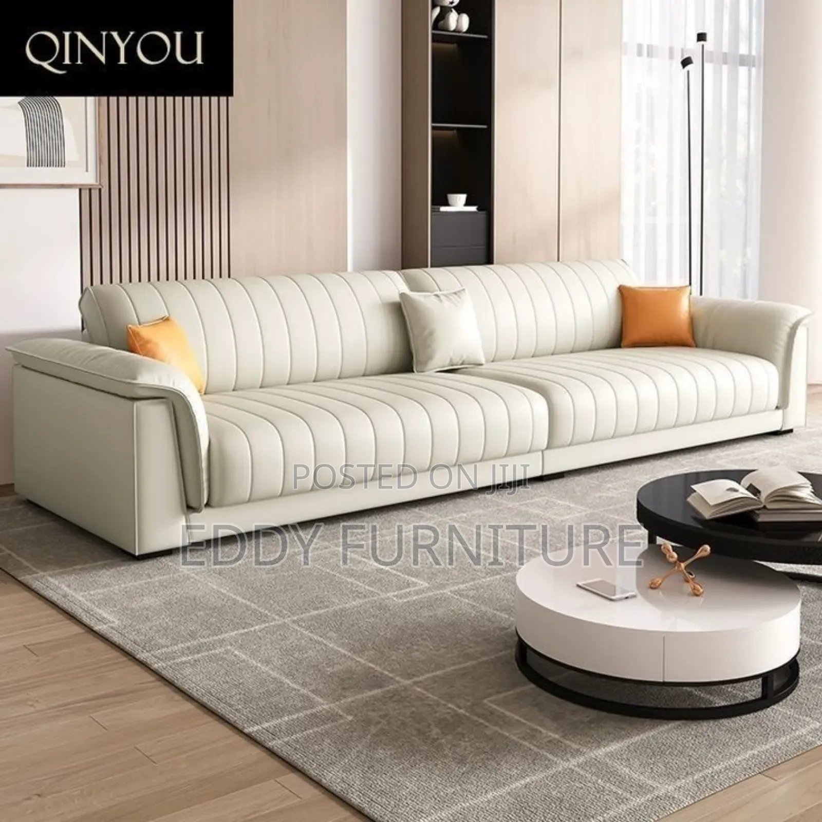 Panel Sofa Three Seater