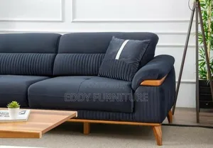 Panel Sofa and Wooden Ham