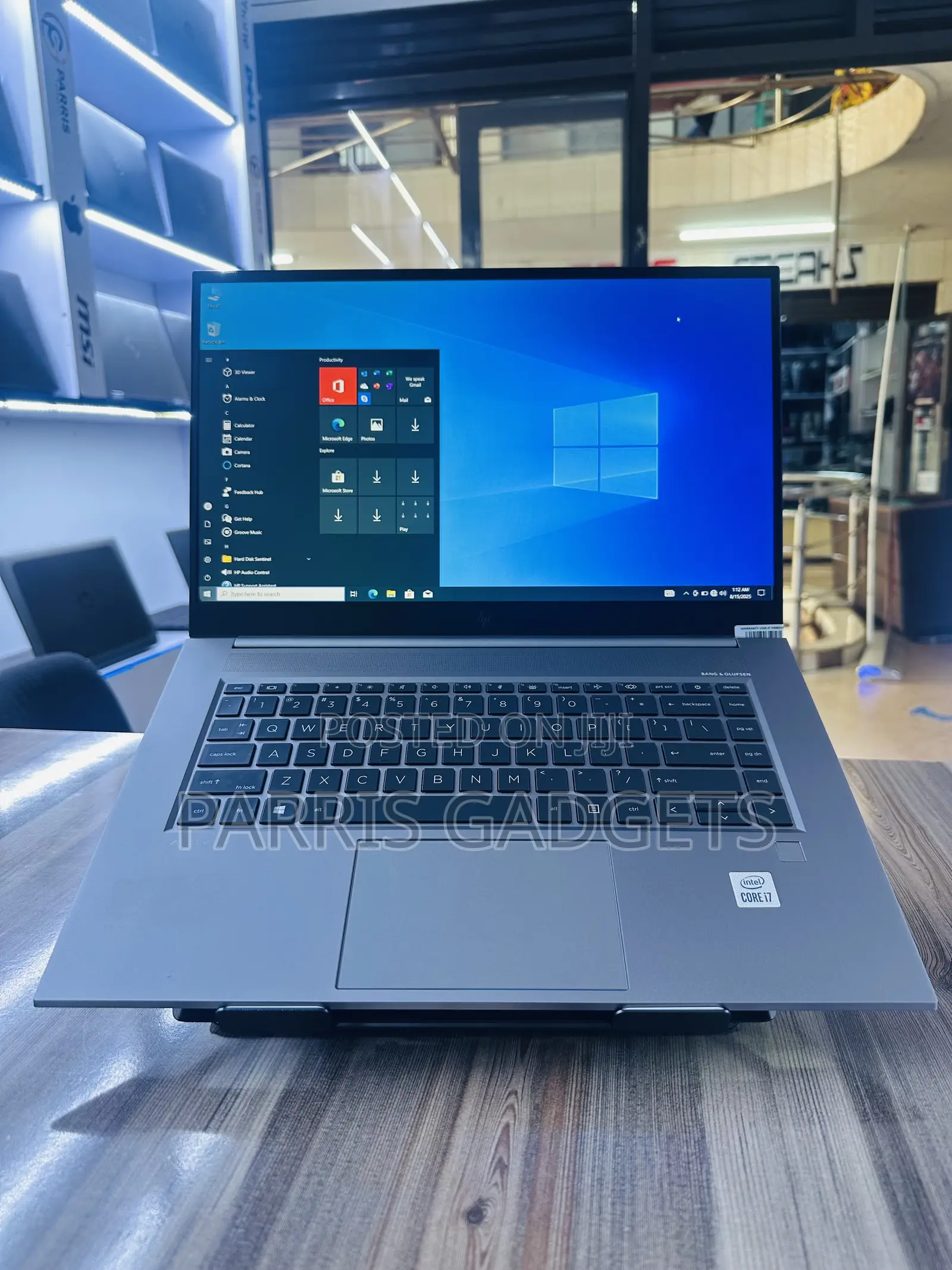 Laptop HP Zbook Studio G7 32GB Intel Core I7 SSD 512GB