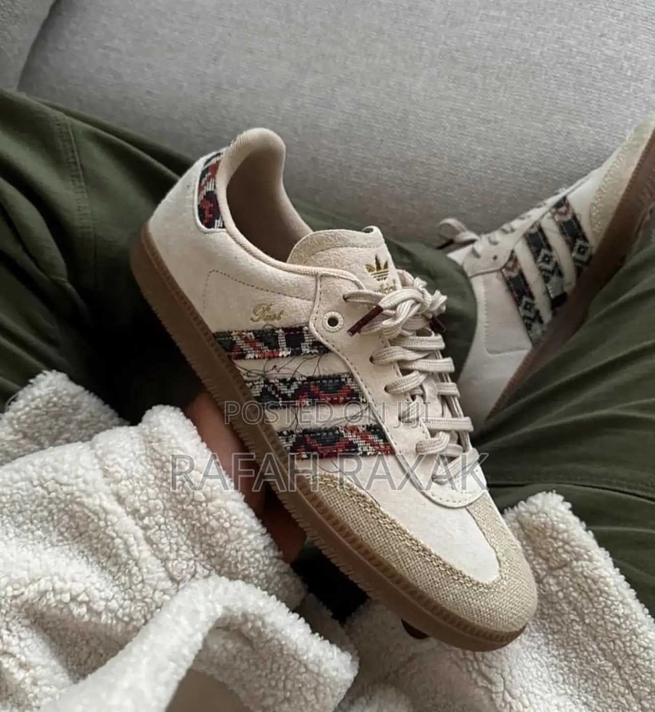 New Adidas Samba “End Consortium Cup” Beige Sneakers