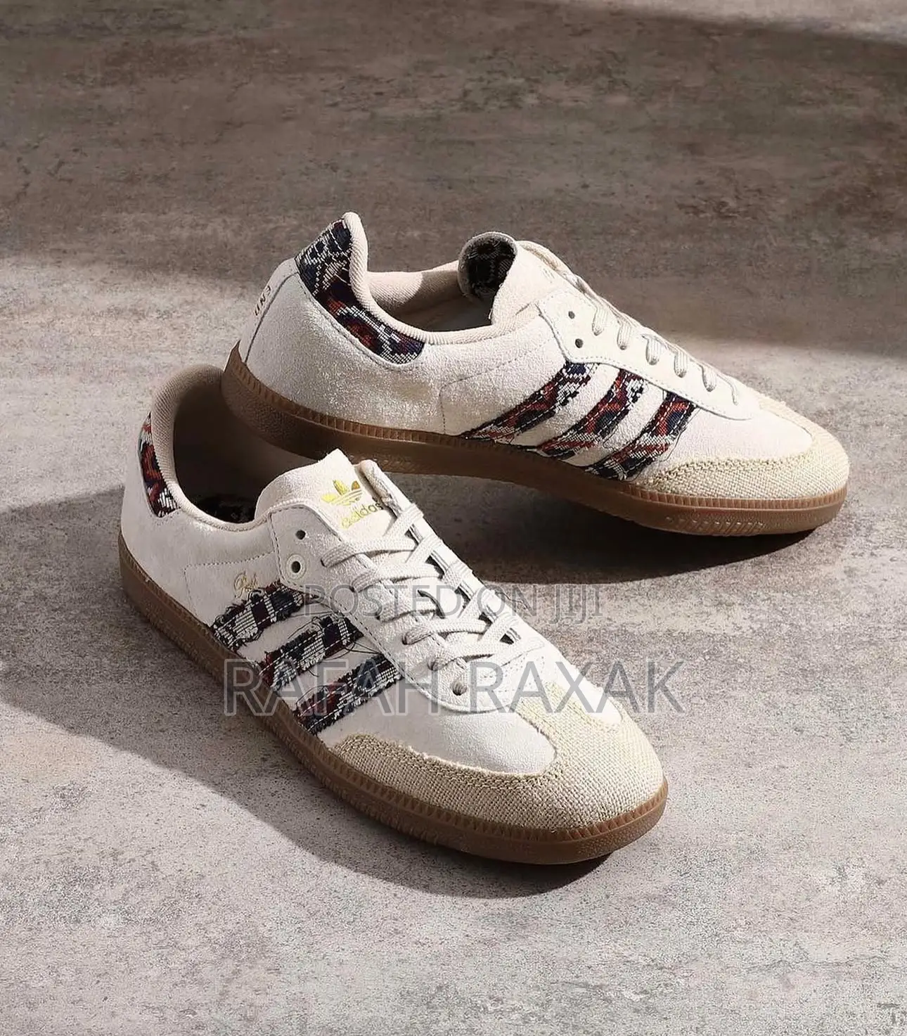 New Adidas Samba “End Consortium Cup” Beige Sneakers