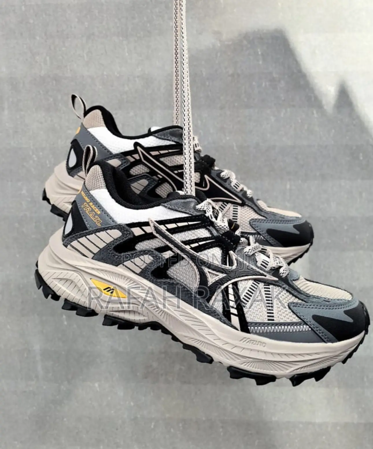 Classic Men’S Mizuno Racer Trail Outdoor Running Sneakers