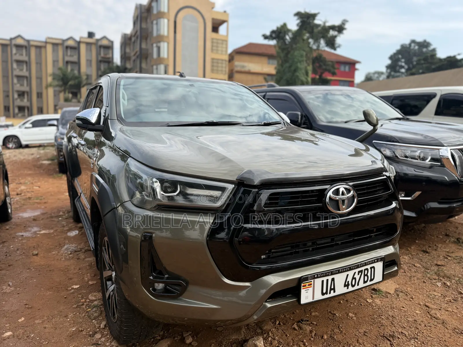 Toyota Hilux 2017 Gray
