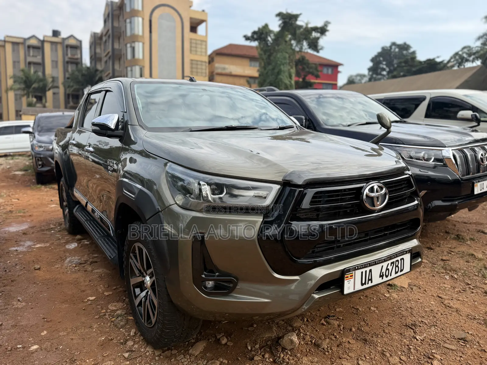Toyota Hilux 2017 Gray