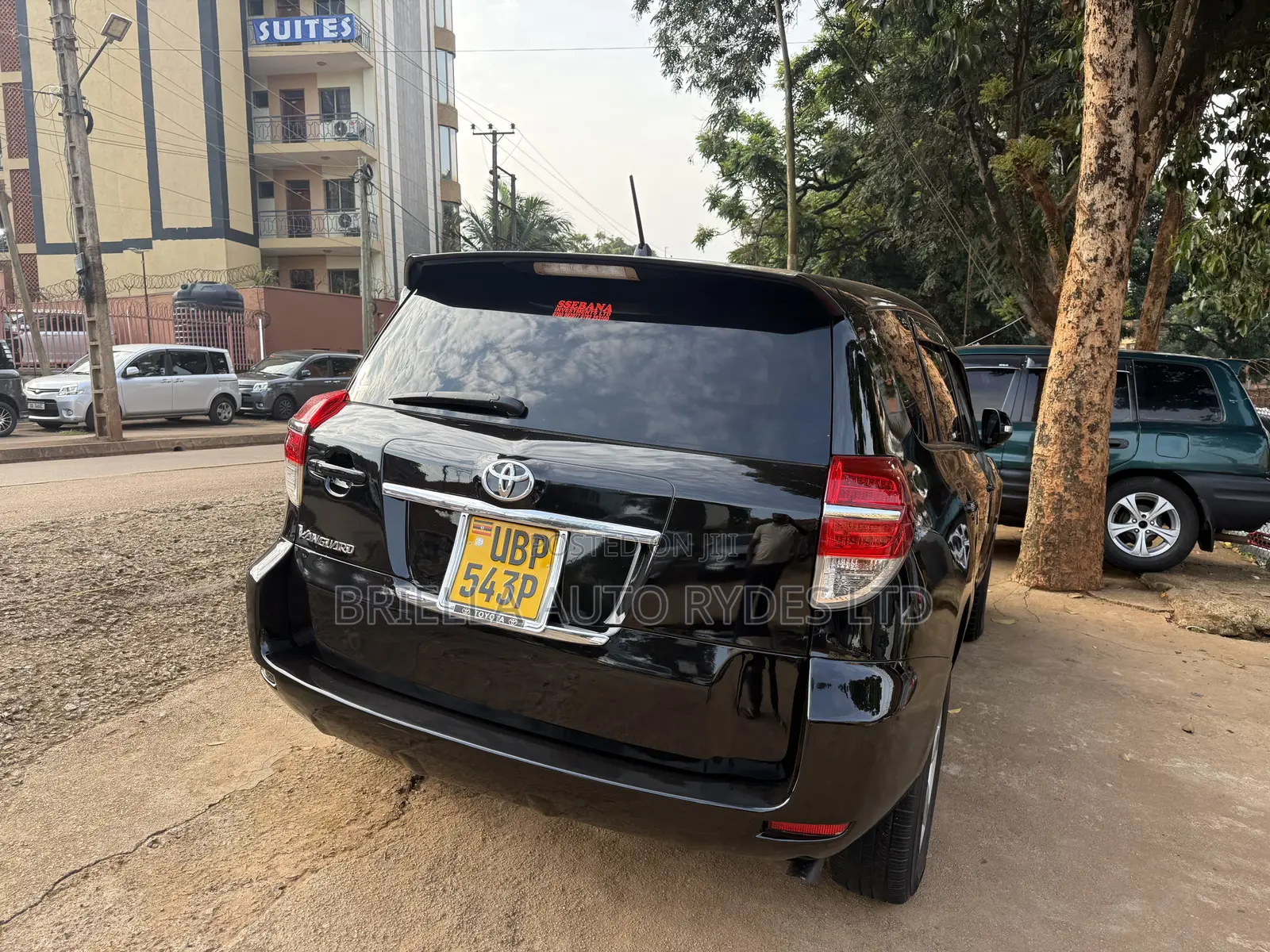 Toyota Vanguard 2011 Black