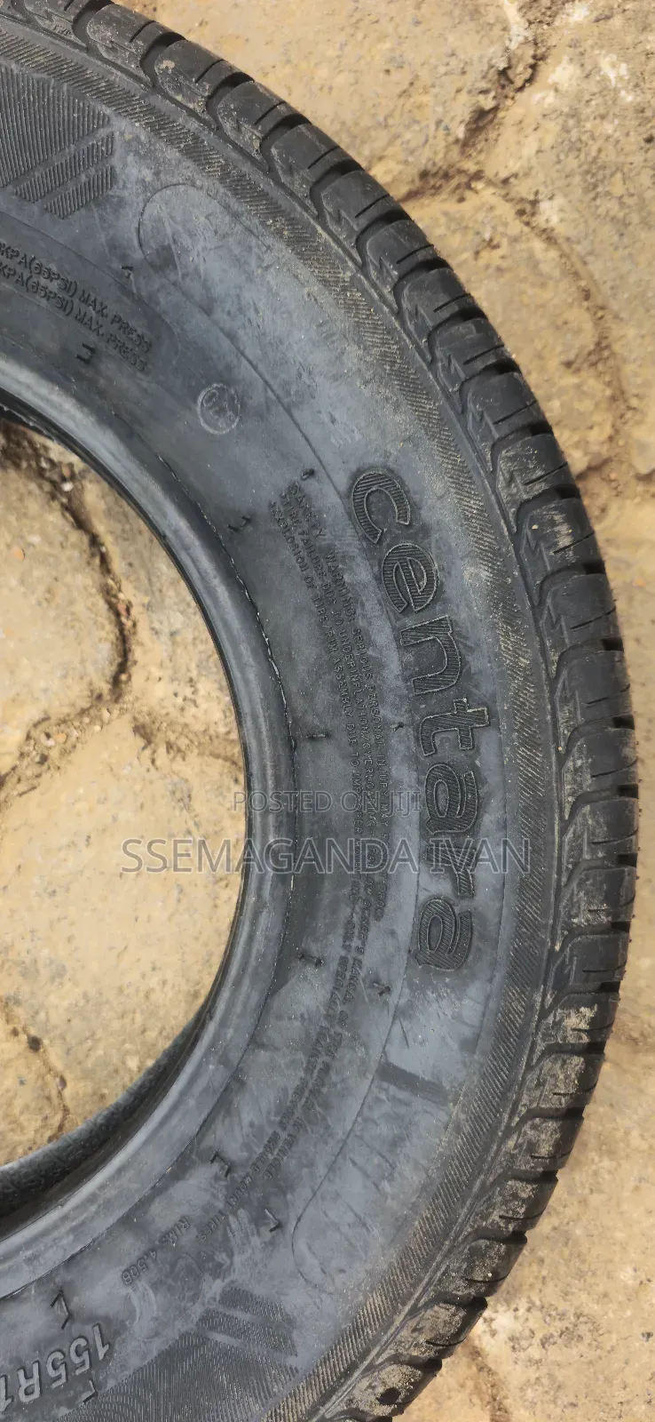 155r12 Centara Original New Tire