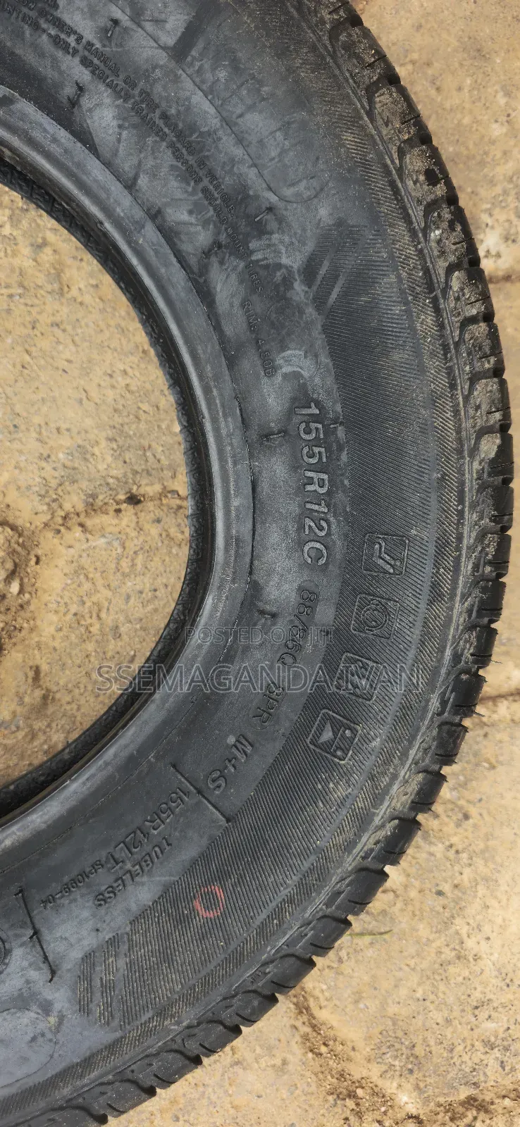 155r12 Centara Original New Tire