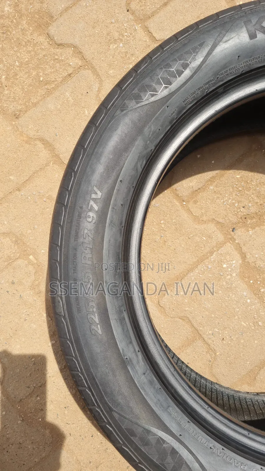 225/55r17 Kumho Foreign Used Tyres
