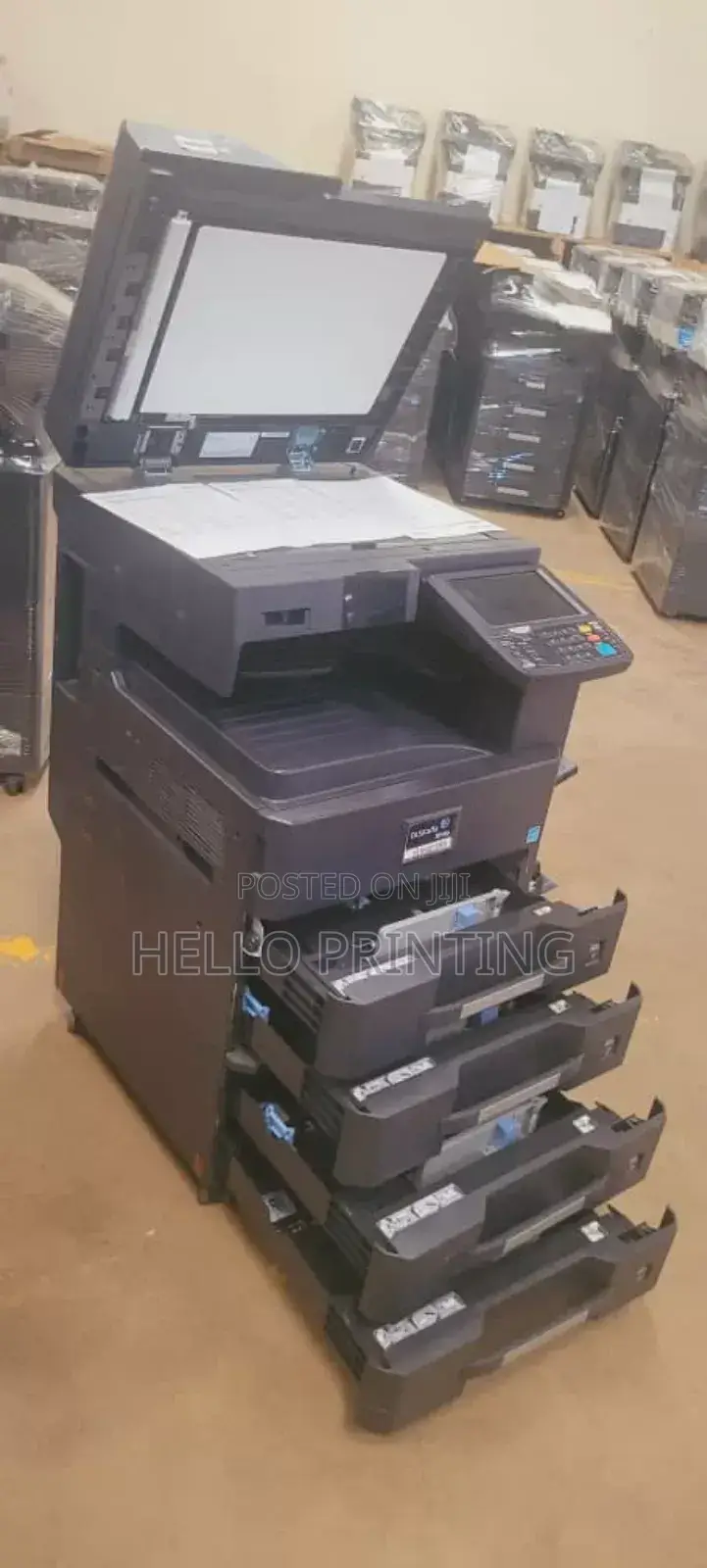 Print Copy Books Easily - Kyocera Taskalfa 3010i
