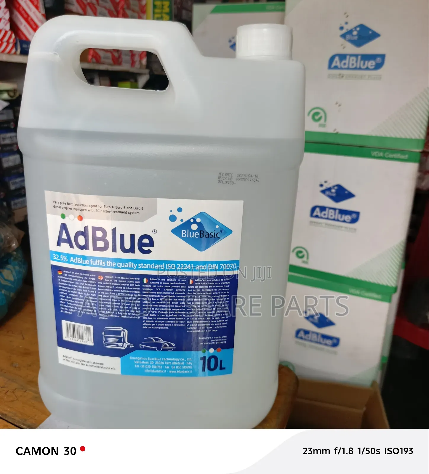 Adblue for Toyota and Mercedes Benz