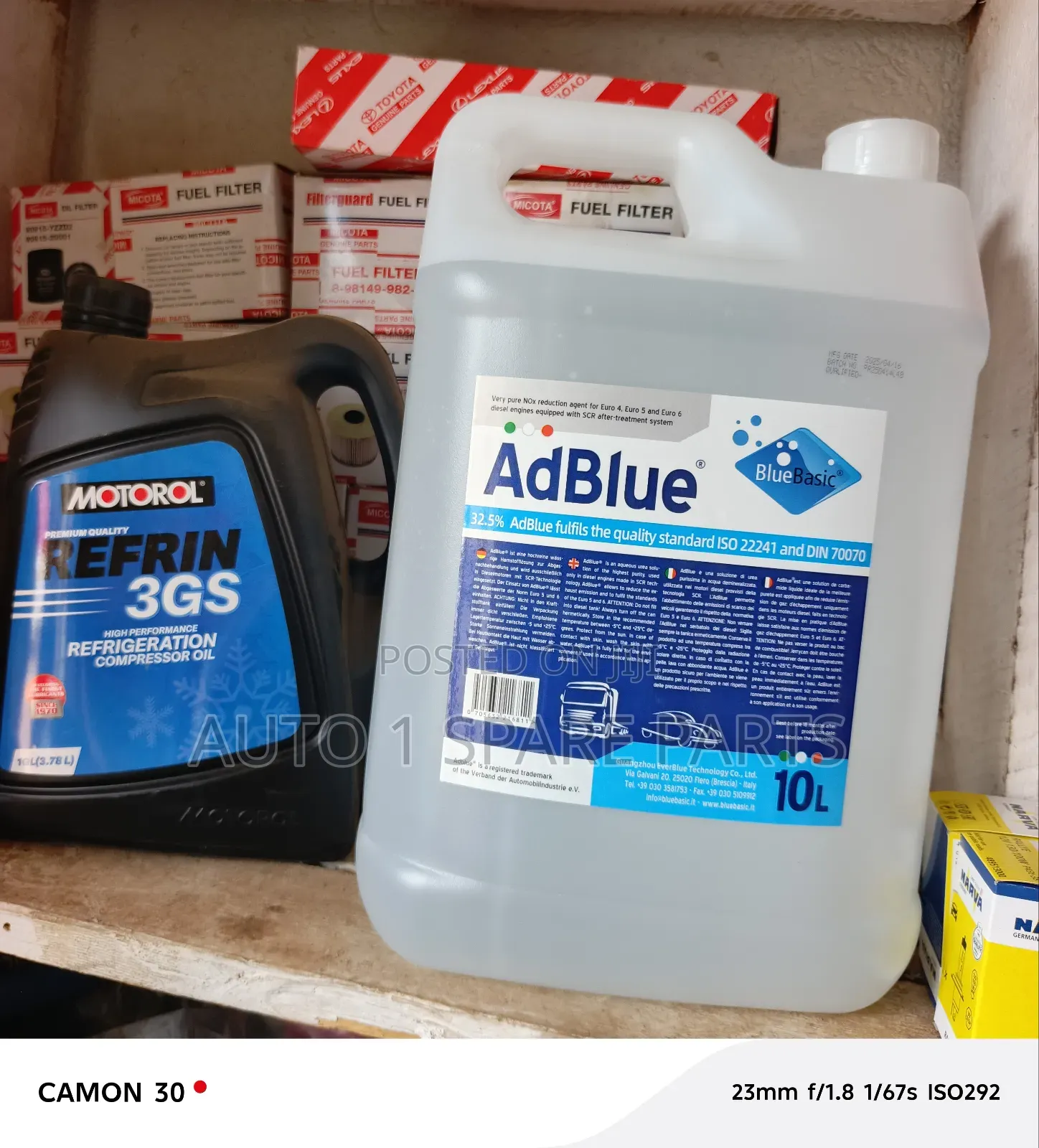 Adblue for Diesel Cars With Adblue System