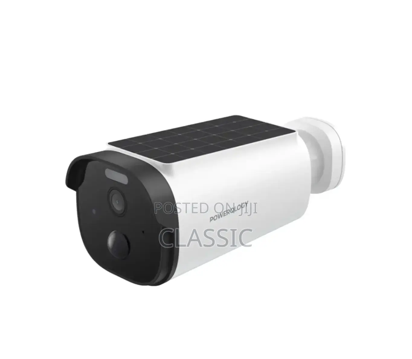 Powerology Built-in Solar Outdoor Camera Hd Ip65 | Motion Detection