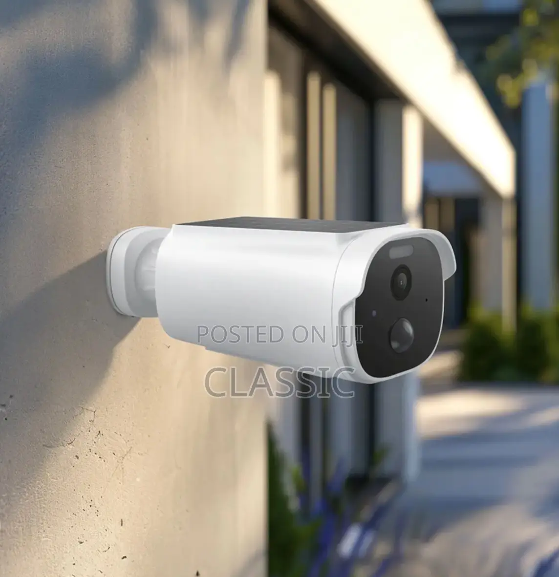 Powerology Built-in Solar Outdoor Camera Hd Ip65 | Motion Detection
