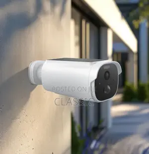 Powerology Built-in Solar Outdoor Camera Hd Ip65 | Motion Detection
