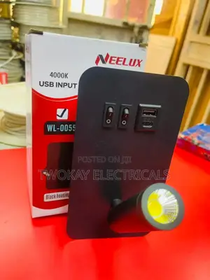 Led Bed Side Lamp With Usb