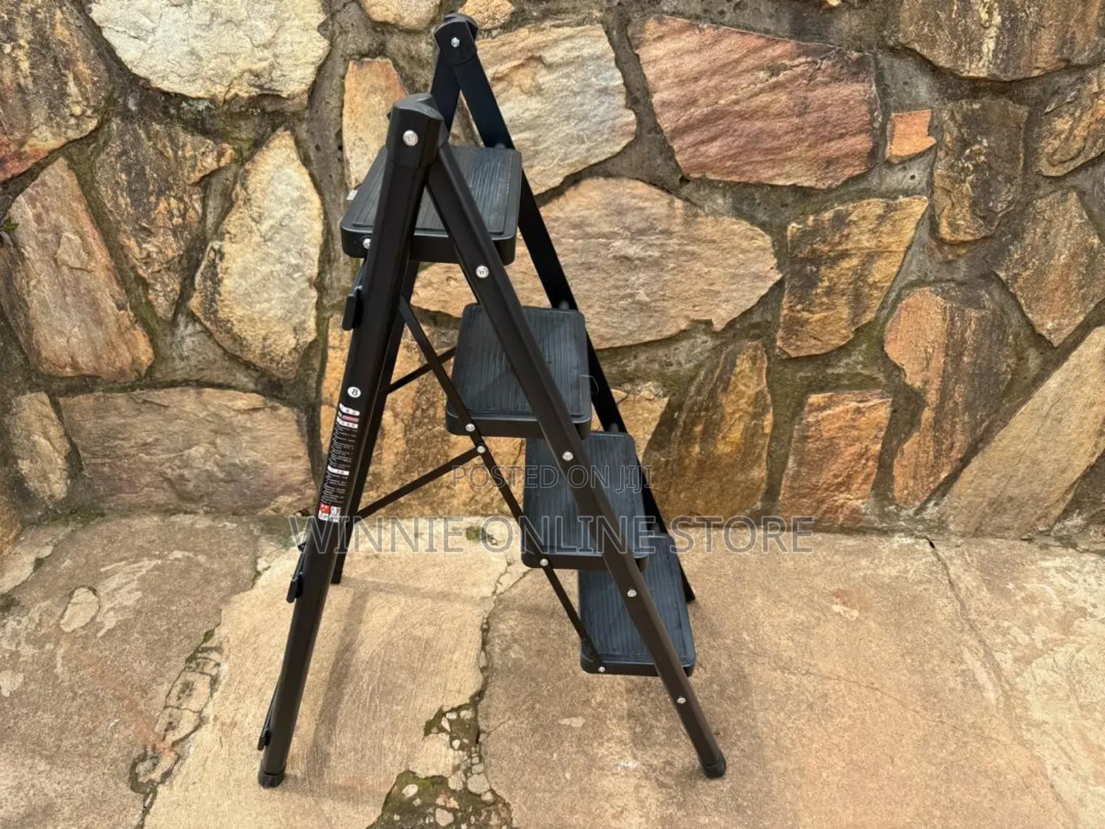 4-Step Folding Stepladder, Also Referred to as a Folding Step Stool.