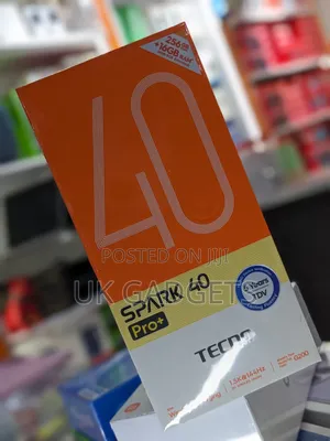 New Tecno Spark 40 Pro+ 256 GB Black