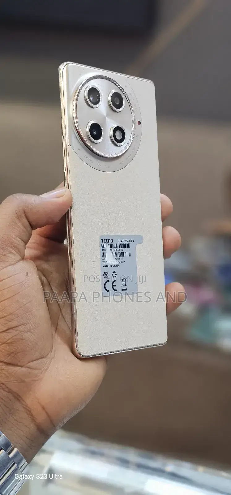 Tecno Camon 30S Pro 256 GB Gold