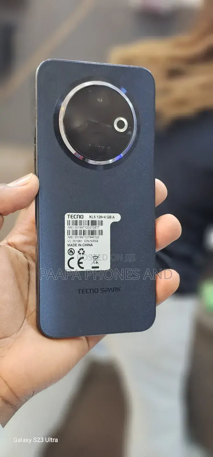 Tecno Spark 30C 128 GB Black