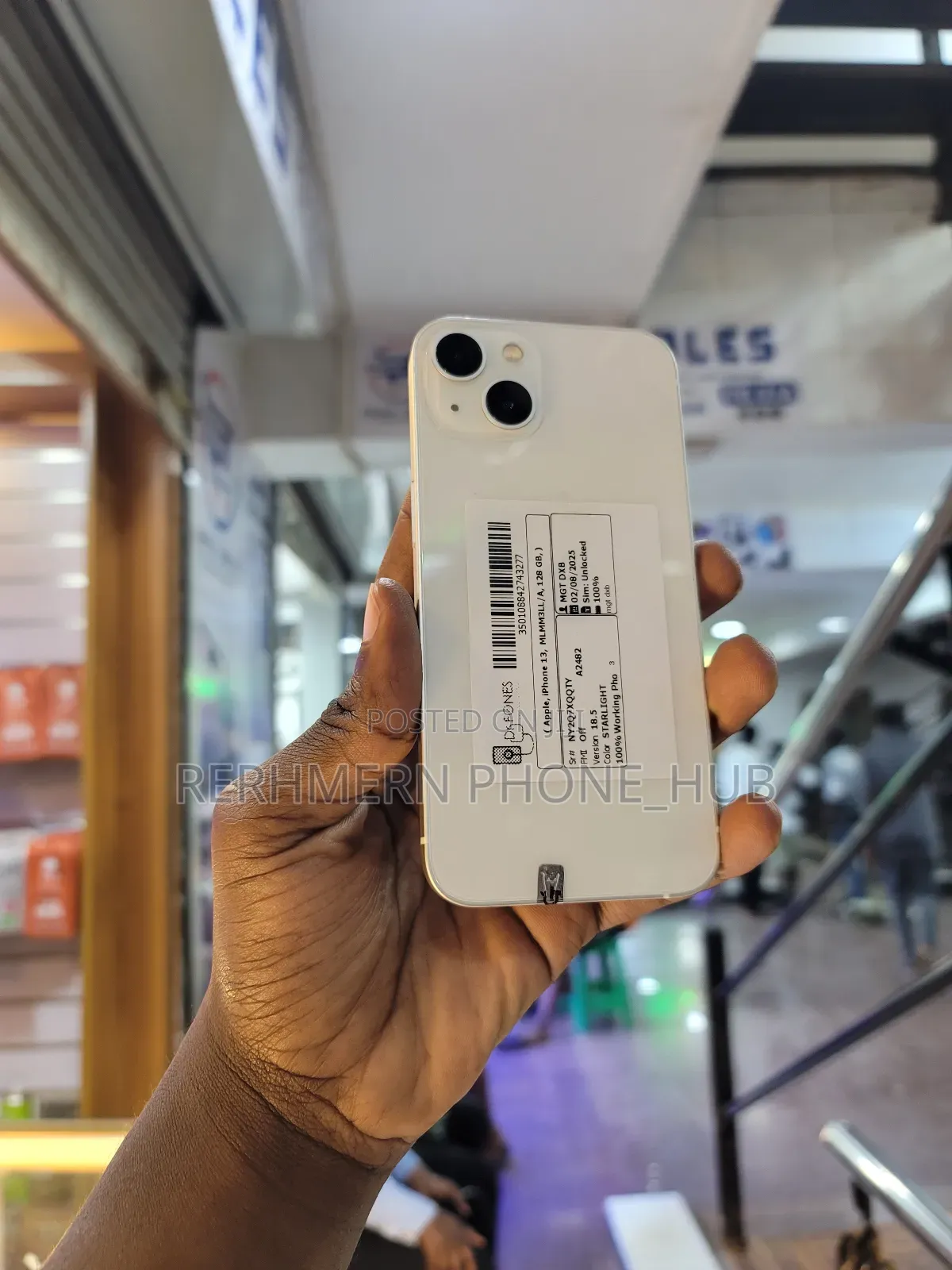 New Apple iPhone 13 128 GB White