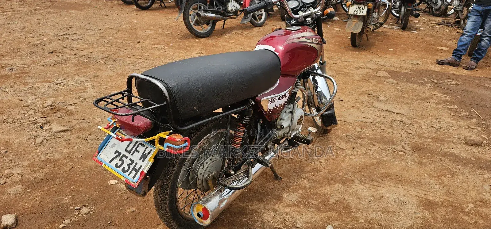 Bajaj Boxer 2023 Red