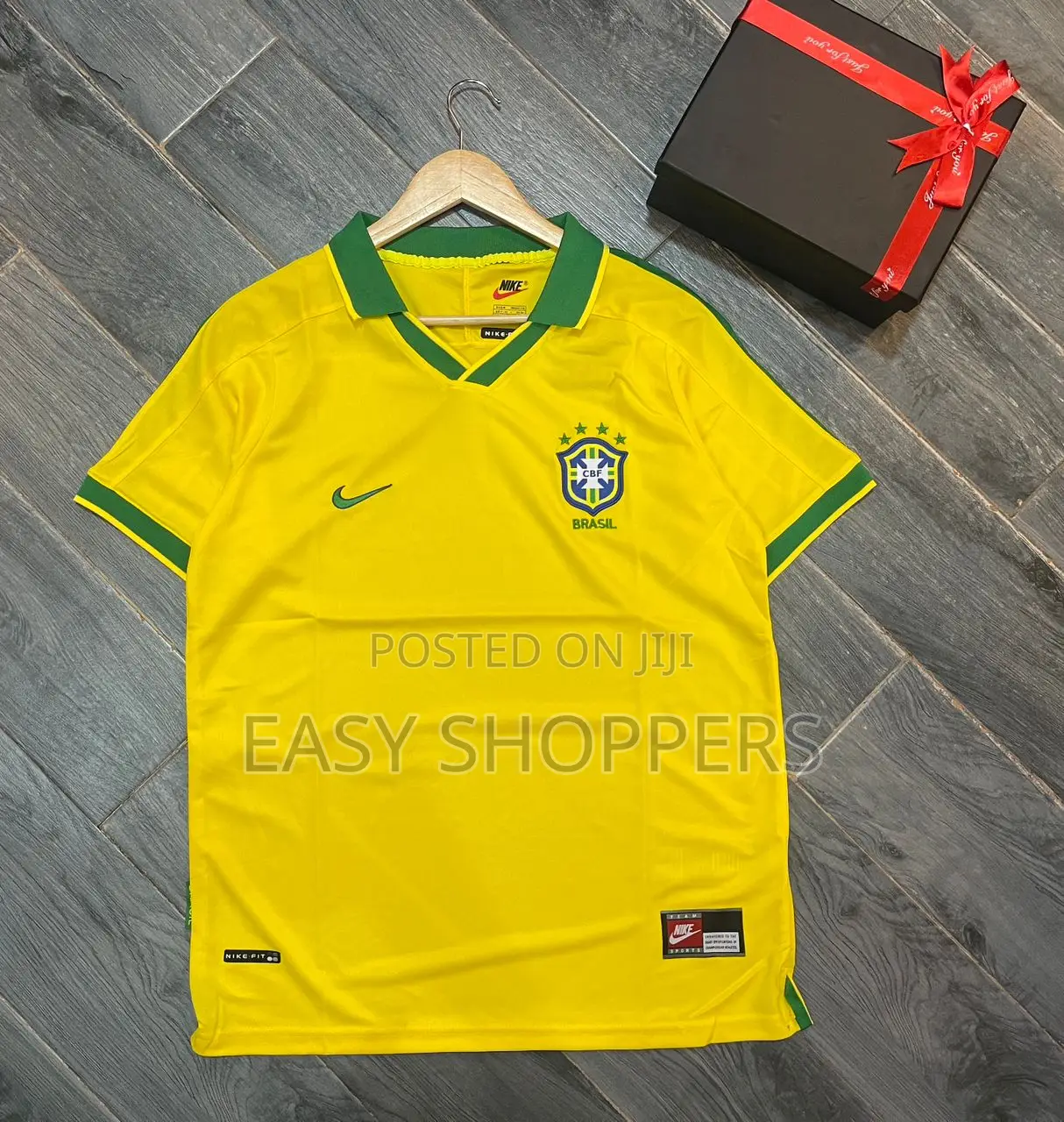 1997 Brazil National Football Team Home Shirt