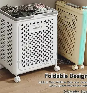 Unique Foldable Plastic Laundry Basket