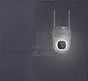 Powerology Built-in Solar Pan Tilt Outdoor Camera Quad Hd | Ip65